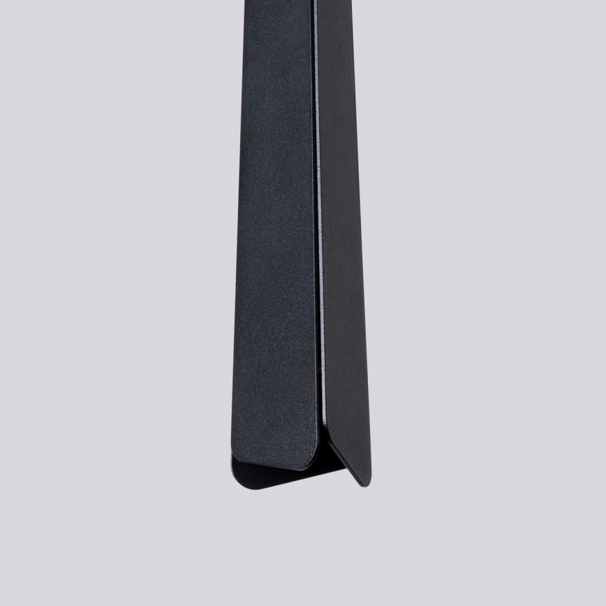 Candeeiro suspenso PRYSM 3xG9/8W/230V preto