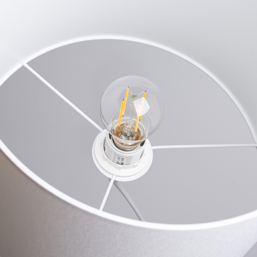 Candeeiro suspenso NOVA 1xE27/15W/230V diâmetro 30 cm branco