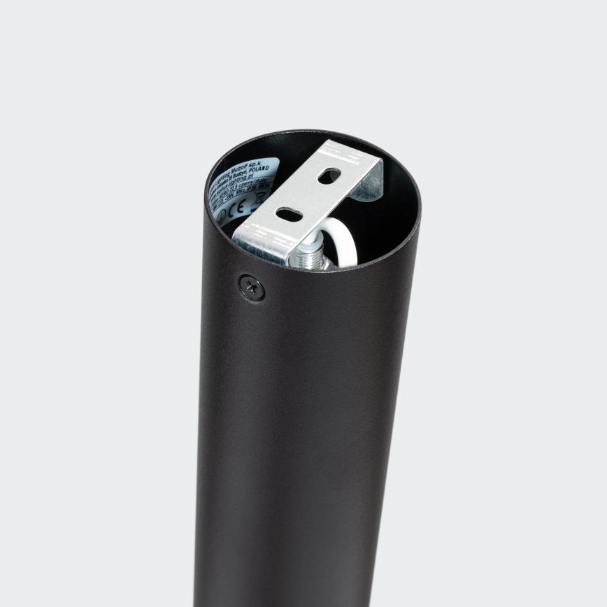 Foco NERO 1xGU10/10W/230V 22,5 cm preto/dourado