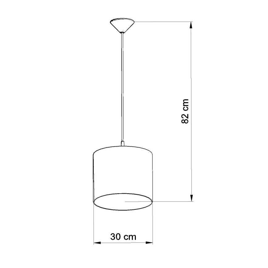 Candeeiro suspenso de criança OWLS 1xE27/15W/230V diâmetro 30 cm owls