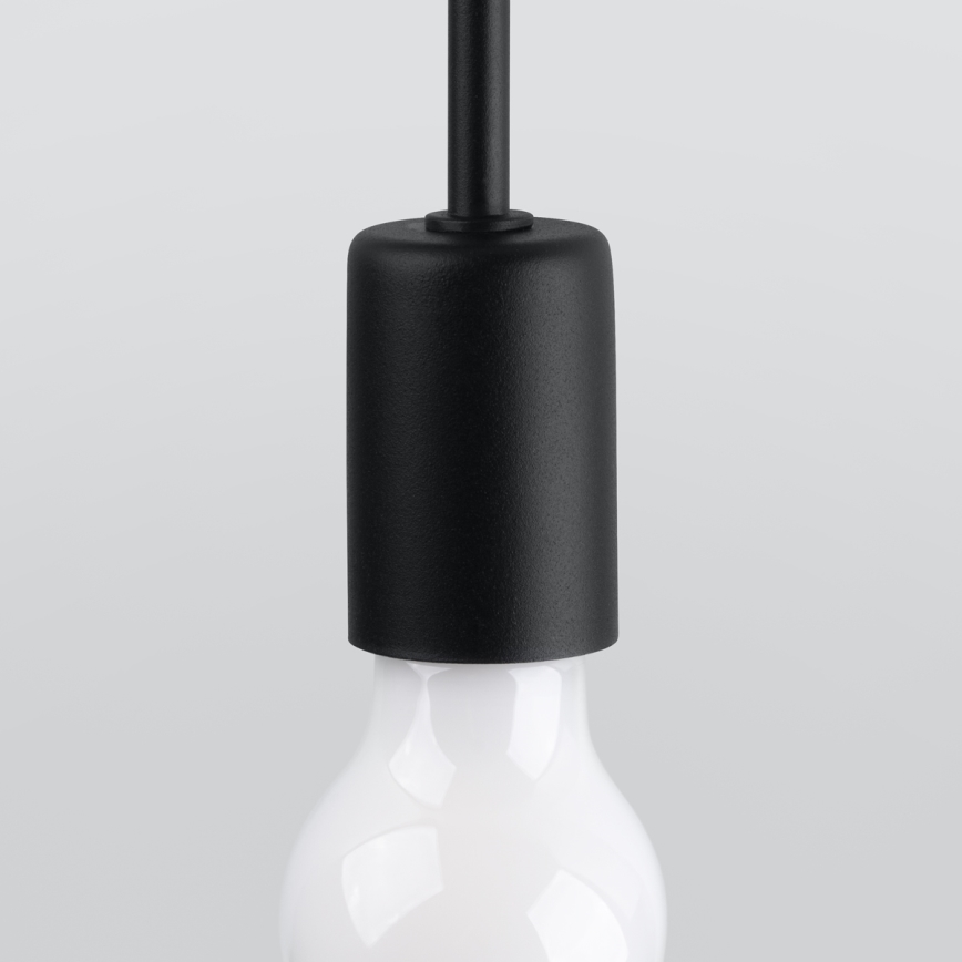 Candeeiro de parede LEVAR 1xE27/15W/230V preto