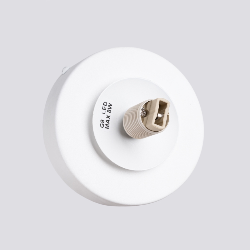 Iluminação de parede YOLI 1xG9/8W/230V branco