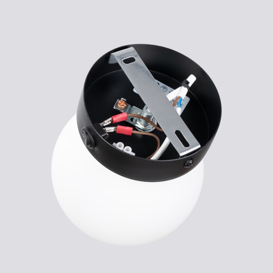 Iluminação de parede YOLI 1xG9/8W/230V preto