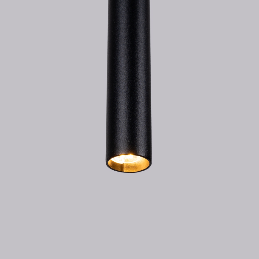 Candeeiro suspenso BLISS 1xG9/8W/230V preto