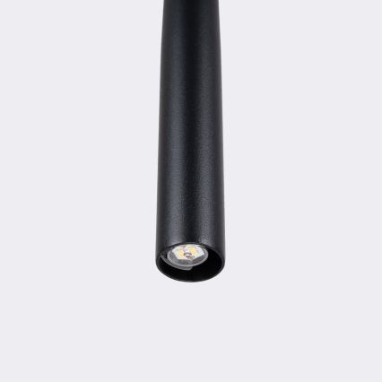 Candeeiro suspenso BLISS 1xG9/8W/230V preto