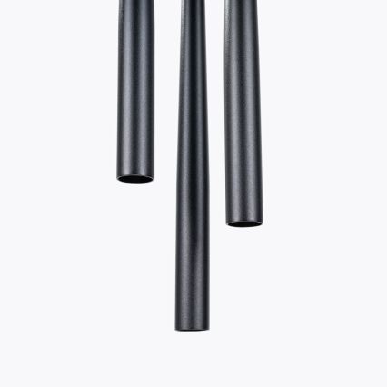 Candeeiro suspenso BLISS 3xG9/8W/230V preto