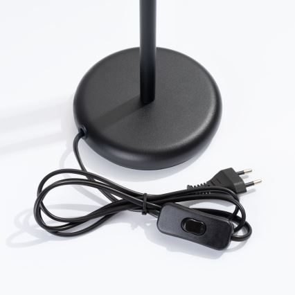 Candeeiro de mesa PASTELO 1xG9/8W/230V preto