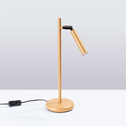 Candeeiro de mesa PASTELO 1xG9/8W/230V dourado