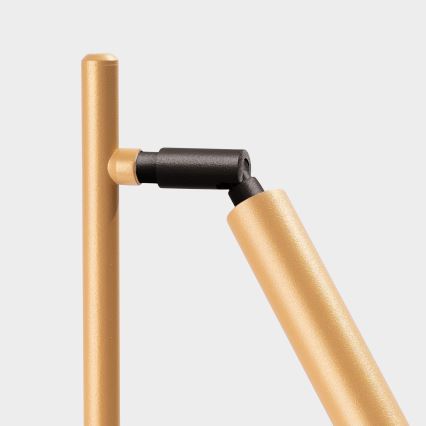 Candeeiro de mesa PASTELO 1xG9/8W/230V dourado