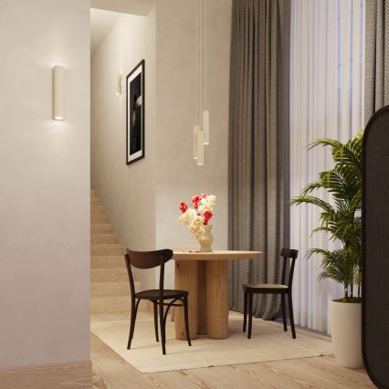 Iluminação de parede LAGOS 2xGU10/10W/230V creme