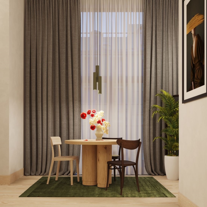 Candeeiro suspenso LAGOS 1xGU10/10W/230V verde