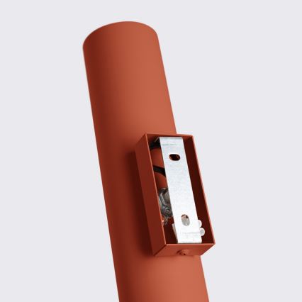 Iluminação de parede LAGOS 2xGU10/10W/230V vermelho