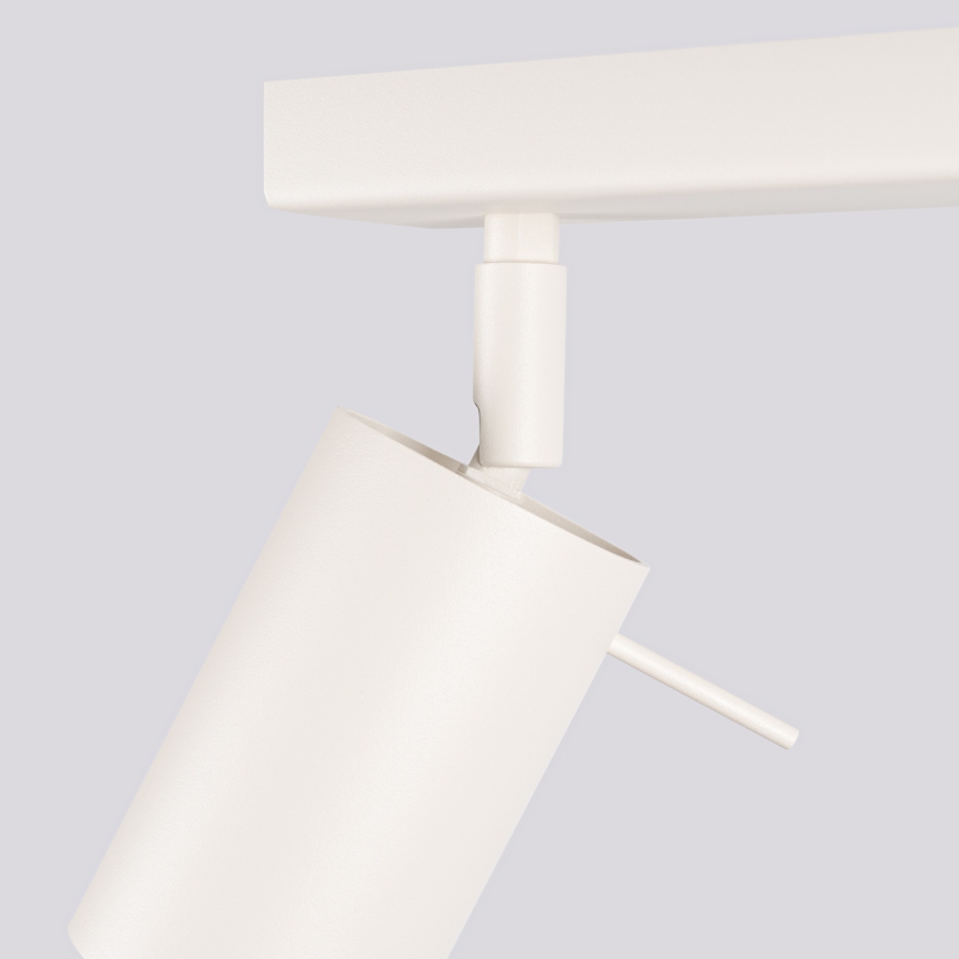 Foco RING 2xGU10/10W/230V creme