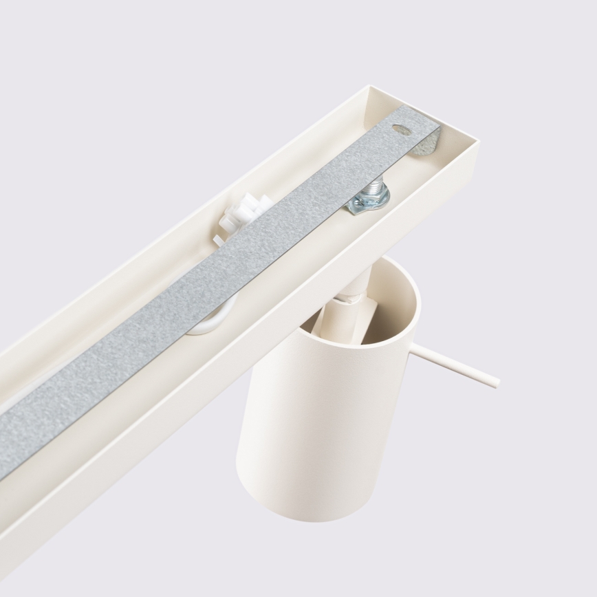 Foco RING 3xGU10/10W/230V creme