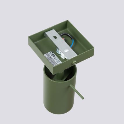 Foco de parede RING 1xGU10/10W/230V verde