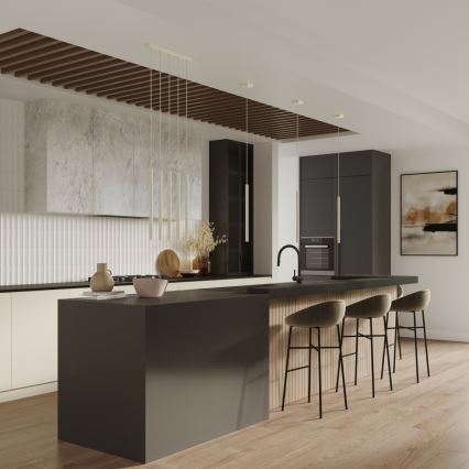 Candeeiro suspenso PASTELO 1xG9/8W/230V creme