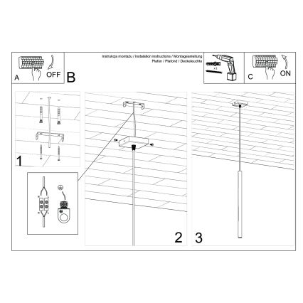 Candeeiro suspenso PASTELO 1xG9/8W/230V verde