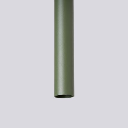 Candeeiro suspenso PASTELO 3xG9/8W/230V verde