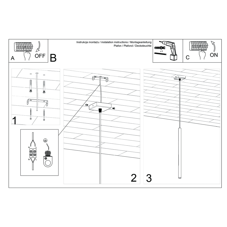 Candeeiro suspenso PASTELO 1xG9/8W/230V vermelho