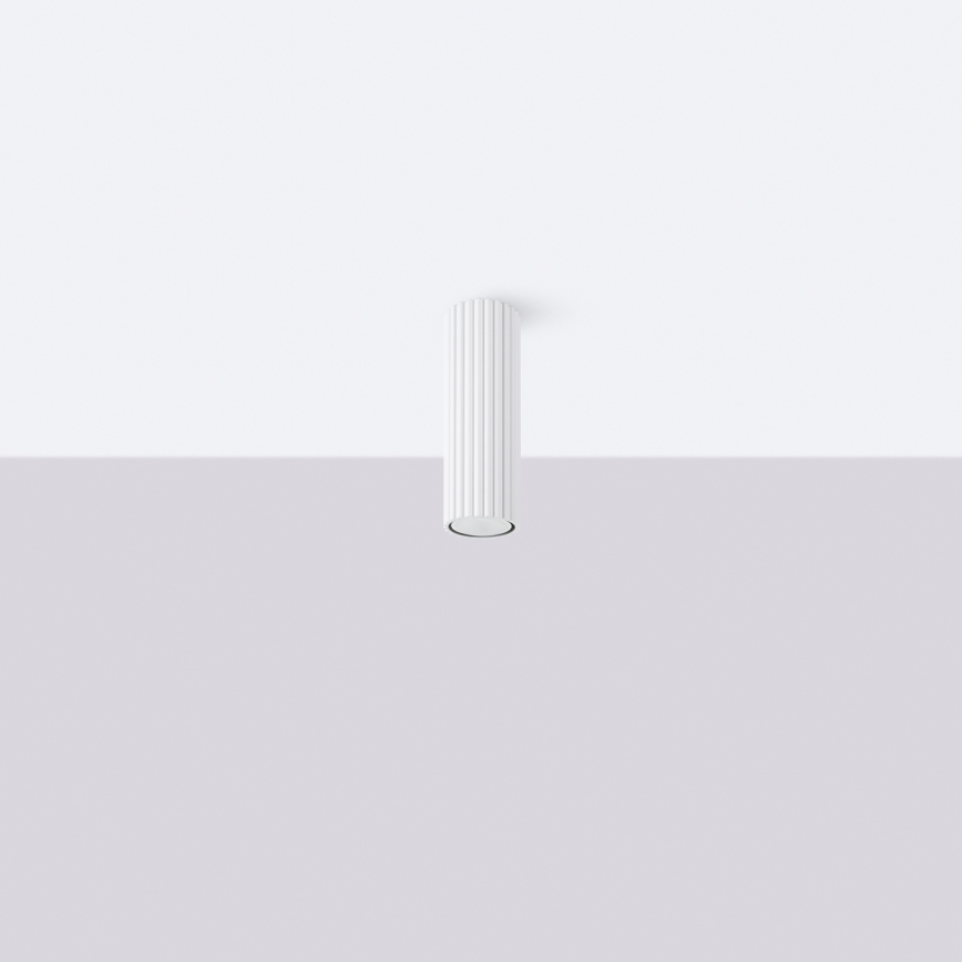 Foco KARBON 1xGU10/10W/230V 20 cm branco