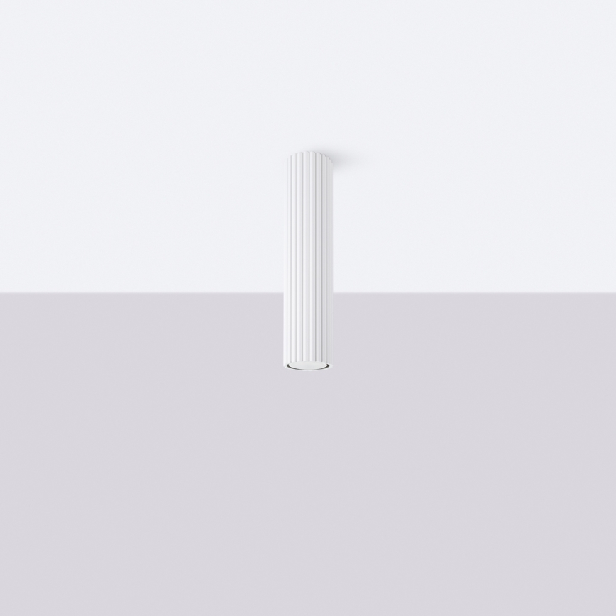 Foco KARBON 1xGU10/10W/230V 30 cm branco