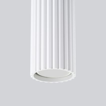 Candeeiro suspenso KARBON 1xGU10/10W/230V branco