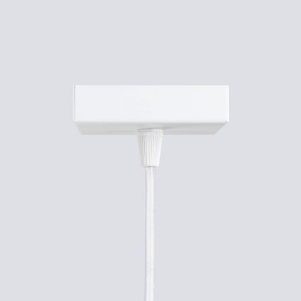 Candeeiro suspenso KARBON 1xGU10/10W/230V branco