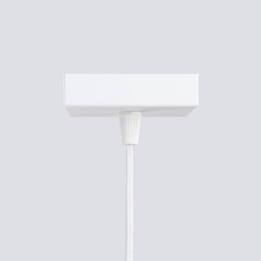 Candeeiro suspenso KARBON 1xGU10/10W/230V branco