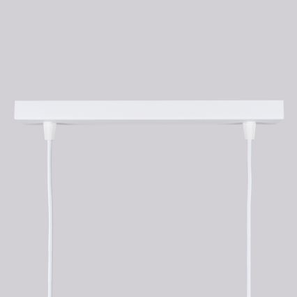 Candeeiro suspenso KARBON 2xGU10/10W/230V branco