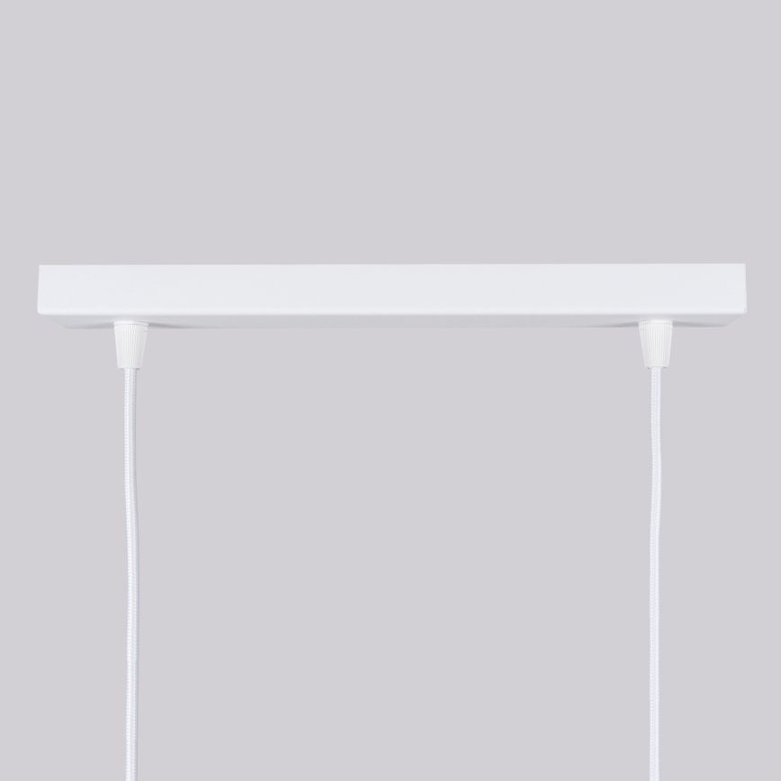 Candeeiro suspenso KARBON 2xGU10/10W/230V branco