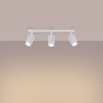 Foco KARBON 3xGU10/10W/230V branco