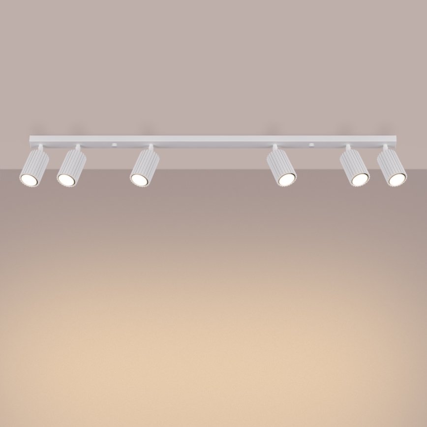 Foco KARBON 6xGU10/10W/230V branco