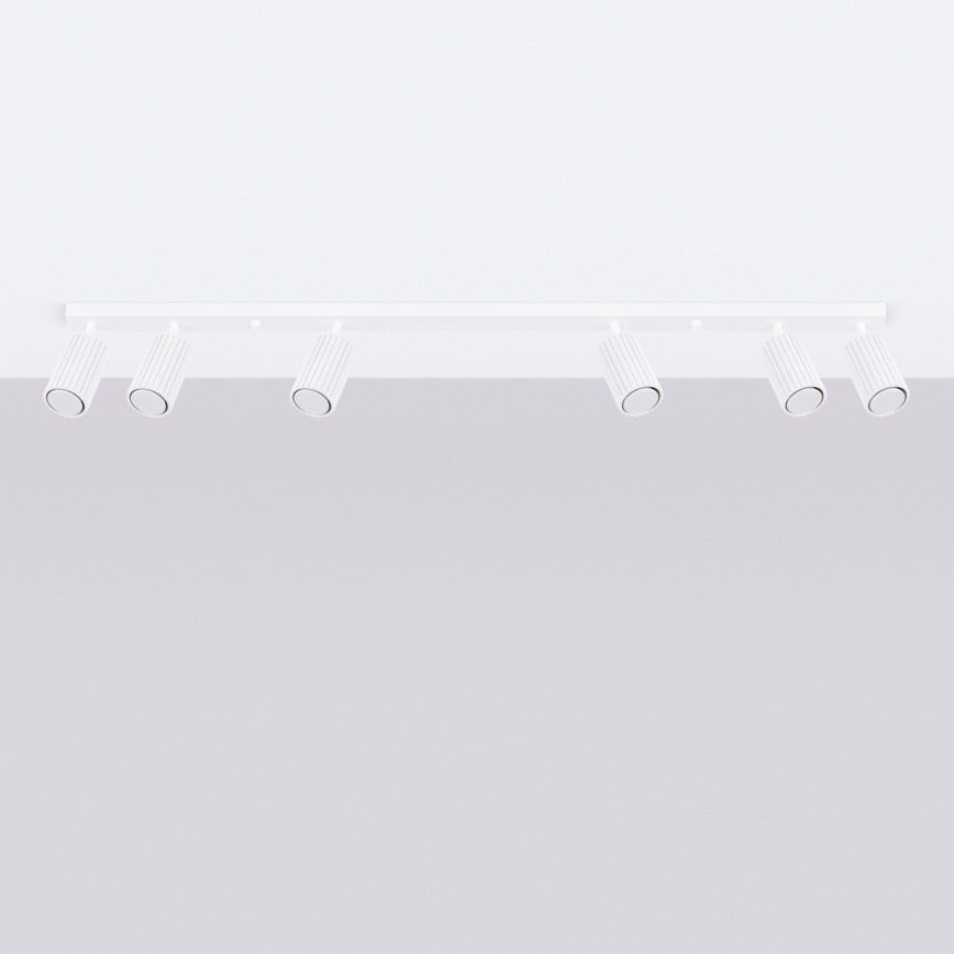 Foco KARBON 6xGU10/10W/230V branco