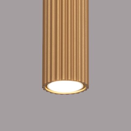 Foco KARBON 1xGU10/10W/230V 20 cm dourado