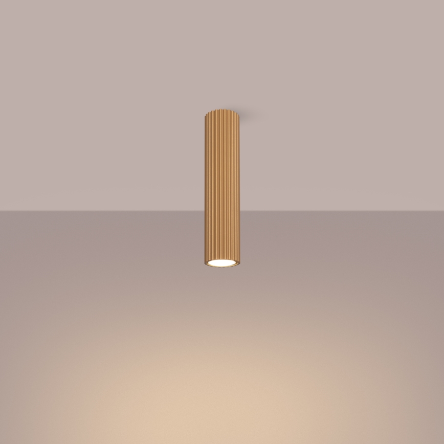 Foco KARBON 1xGU10/10W/230V 30 cm dourado