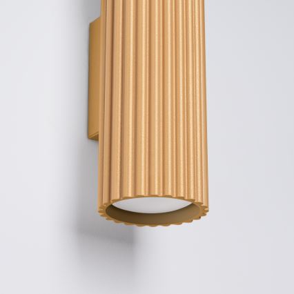 Iluminação de parede KARBON 2xGU10/10W/230V dourado