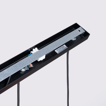 Candeeiro suspenso KARBON 3xGU10/10W/230V preto