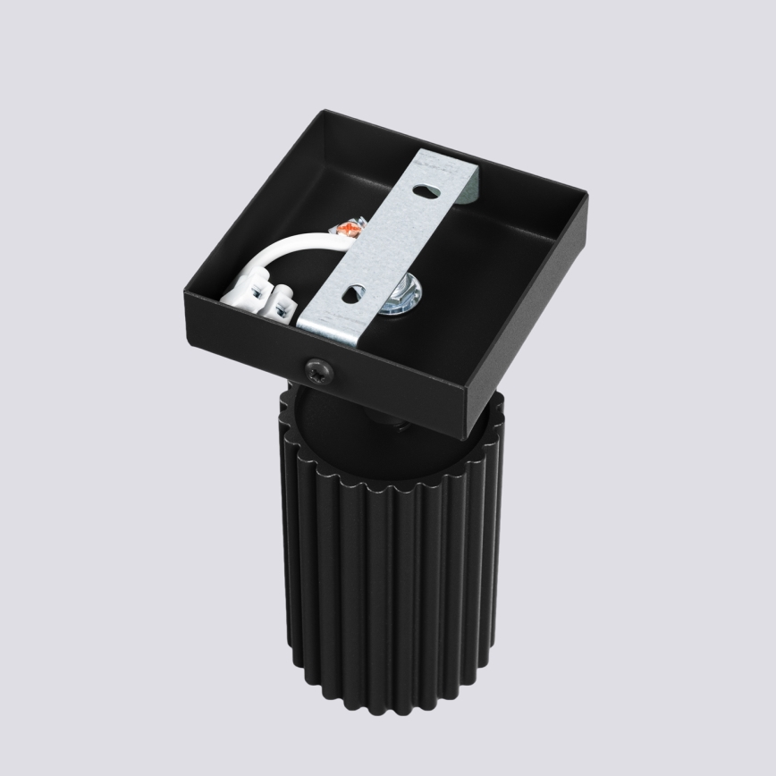 Foco de parede KARBON 1xGU10/10W/230V preto