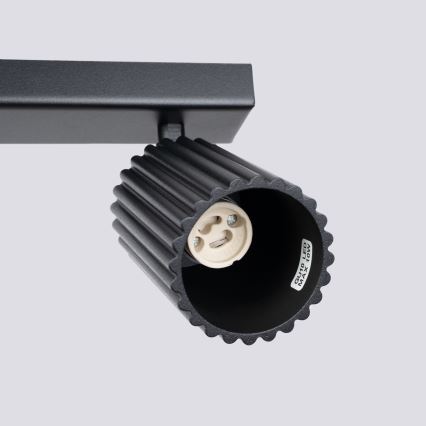 Foco KARBON 2xGU10/10W/230V preto