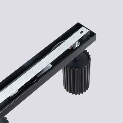 Foco KARBON 3xGU10/10W/230V preto