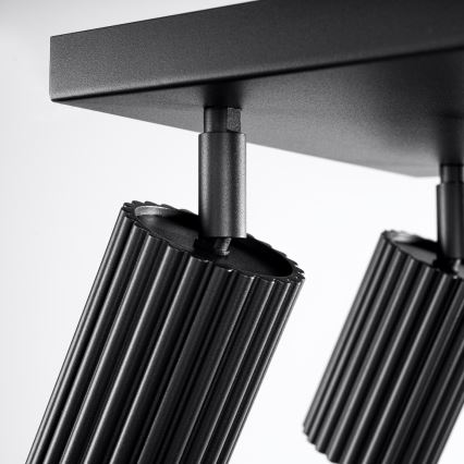 Foco KARBON 4xGU10/10W/230V preto