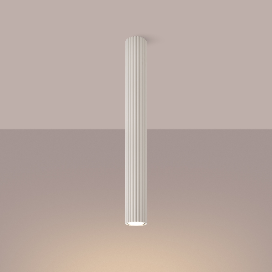 Foco KARBON 1xGU10/10W/230V 60 cm creme