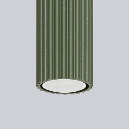 Foco KARBON 1xGU10/10W/230V 40 cm verde