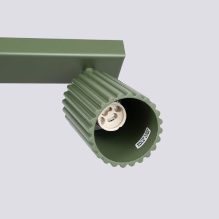 Foco KARBON 3xGU10/10W/230V verde