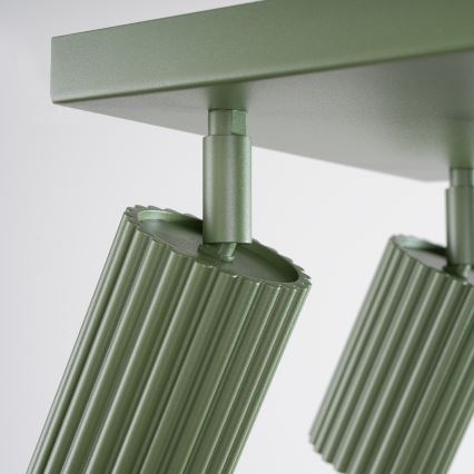 Foco KARBON 4xGU10/10W/230V verde