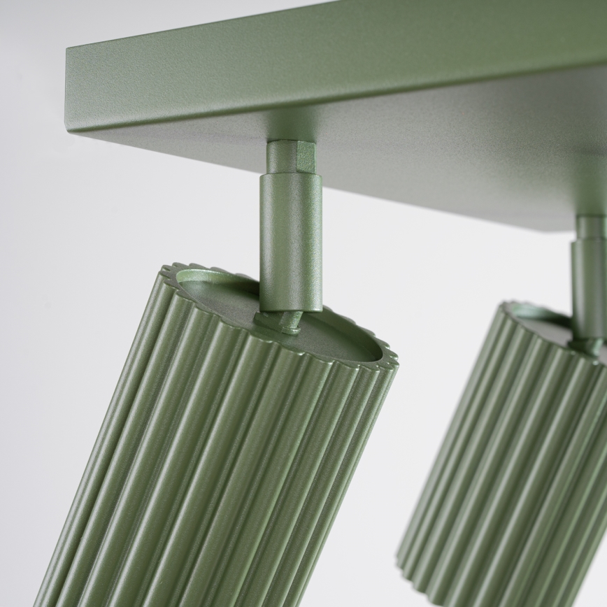 Foco KARBON 4xGU10/10W/230V verde