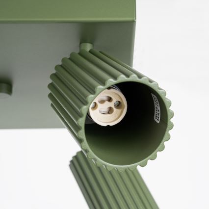 Foco KARBON 4xGU10/10W/230V verde