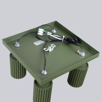 Foco KARBON 4xGU10/10W/230V verde