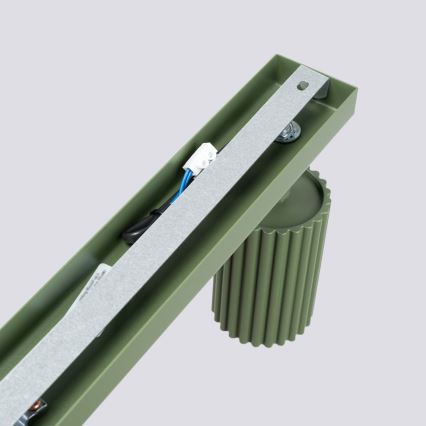 Foco KARBON 4xGU10/10W/230V verde