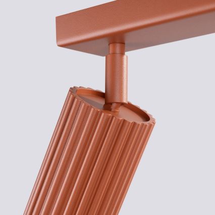 Foco KARBON 4xGU10/10W/230V vermelho